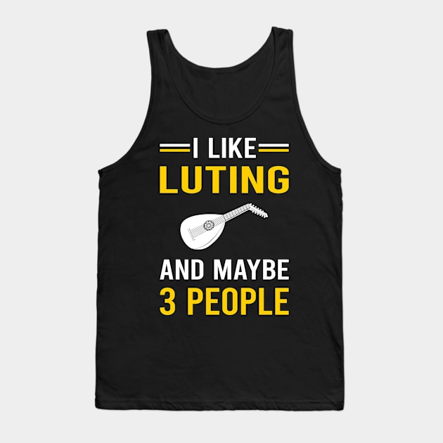 3 People Lute Tank Top by Good Day